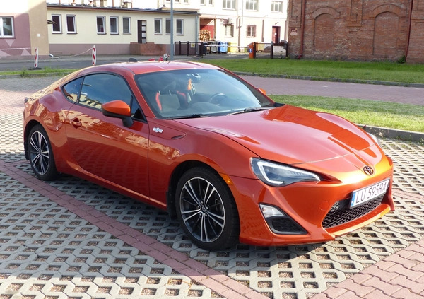 Toyota GT86 cena 61900 przebieg: 144000, rok produkcji 2013 z Lublin małe 277